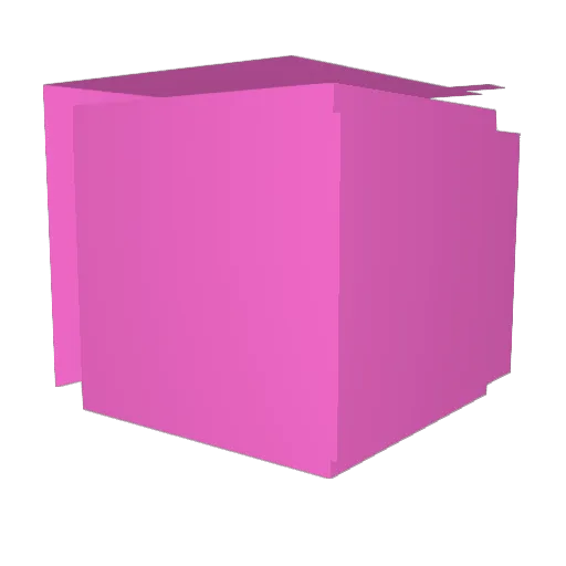 UgleMartin Minecraft avatar head, 3D render
