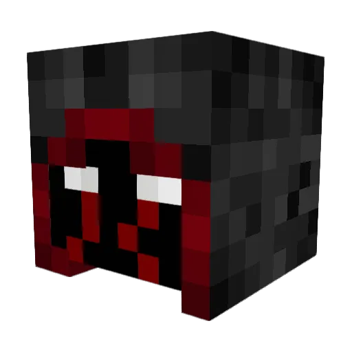 UglySewerRat Minecraft avatar head, 3D render