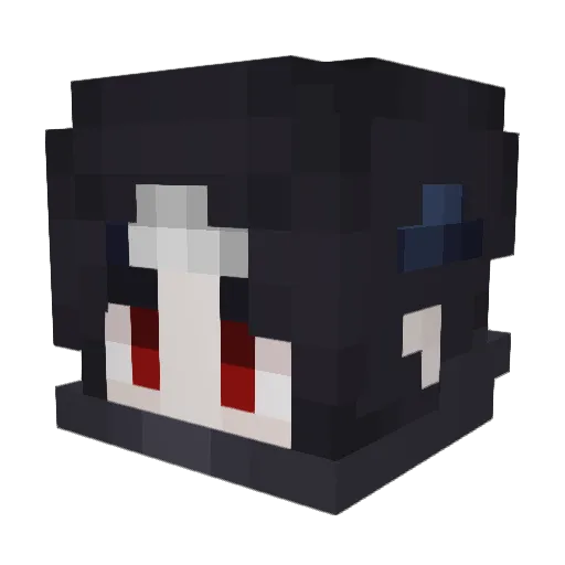 Ugoprinzi Minecraft avatar head, 3D render