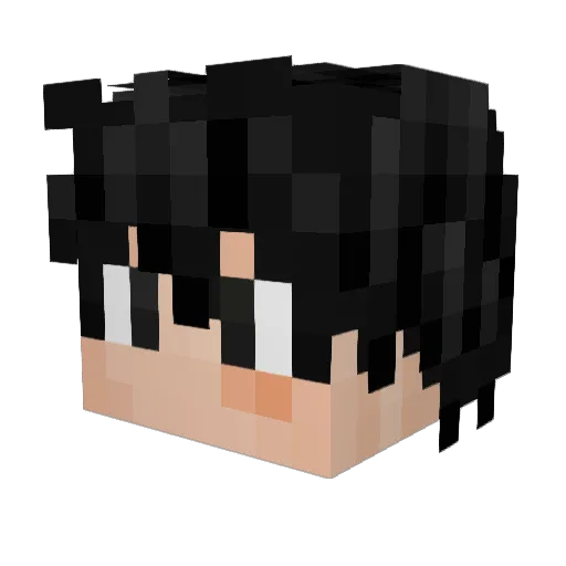 UhhDonn Minecraft avatar head, 3D render
