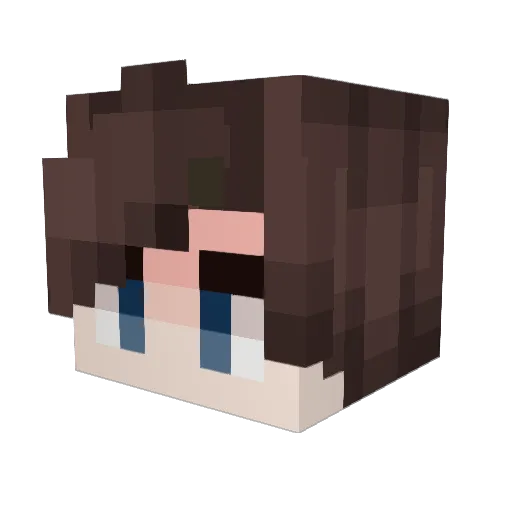 UhhOneLargeCoke Minecraft avatar head, 3D render