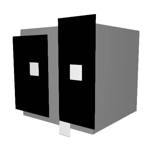 Ujuara Minecraft avatar head, 3D render