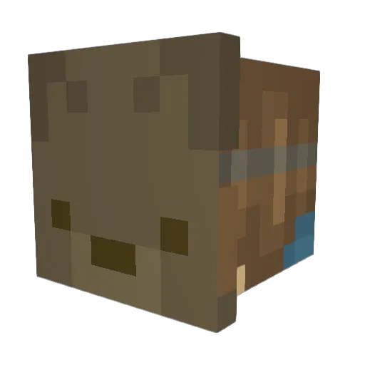 Ukiyo0899 Minecraft avatar head, 3D render