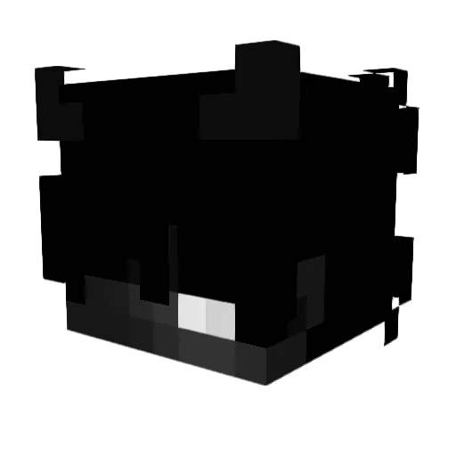 UknUnc Minecraft avatar head, 3D render