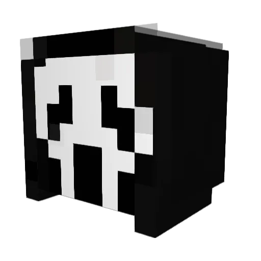 Ukujayle Minecraft avatar head, 3D render