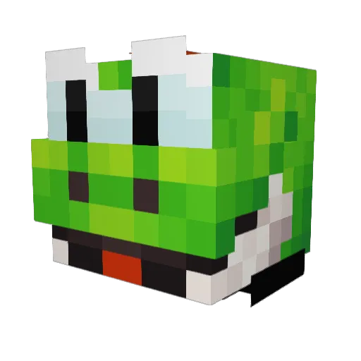 UkxDevilz Minecraft avatar head, 3D render