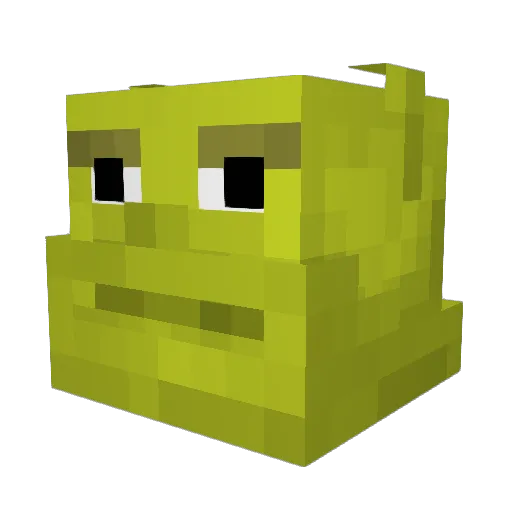 Uldreg Minecraft avatar head, 3D render