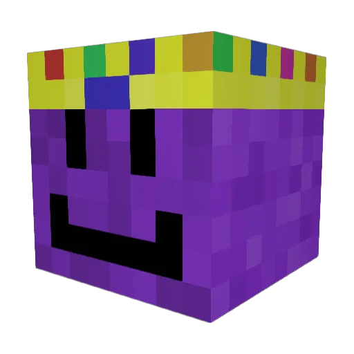 UlliamMax Minecraft avatar head, 3D render