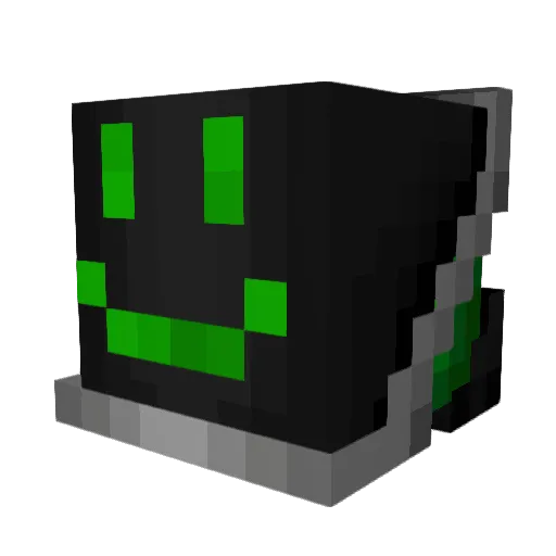 Ulso_22 Minecraft avatar head, 3D render
