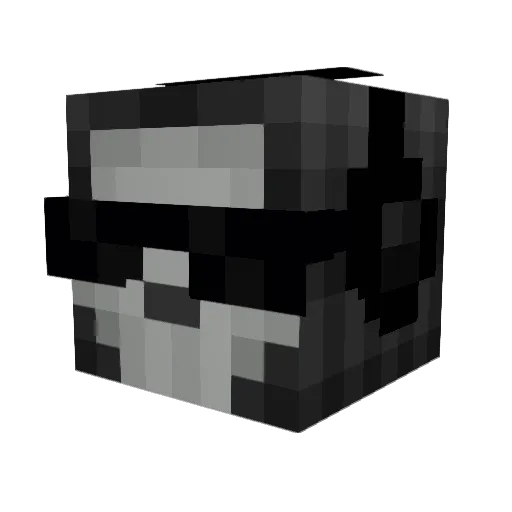 Ultima932 Minecraft avatar head, 3D render