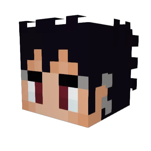Ultimate59 Minecraft avatar head, 3D render