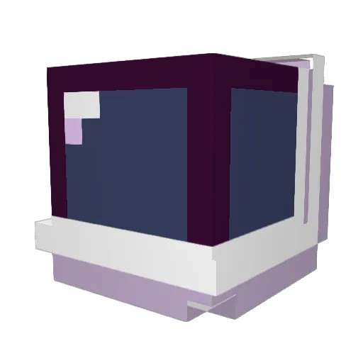 UltimateBacon5 Minecraft avatar head, 3D render