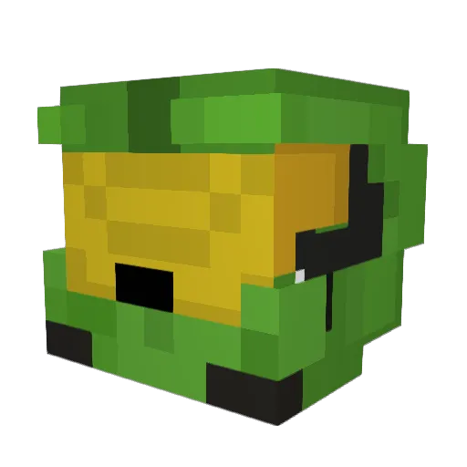 UltimateDeath91 Minecraft avatar head, 3D render
