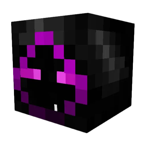 UltimateDefender Minecraft avatar head, 3D render