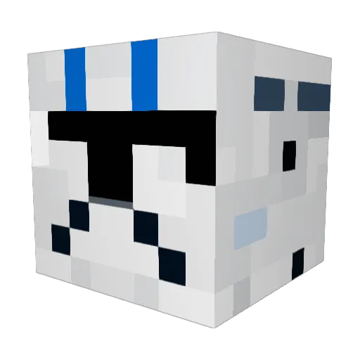 UltimateDisgrace Minecraft avatar head, 3D render