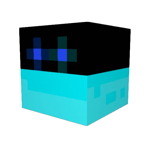 UltimateEthan05 Minecraft avatar head, 3D render