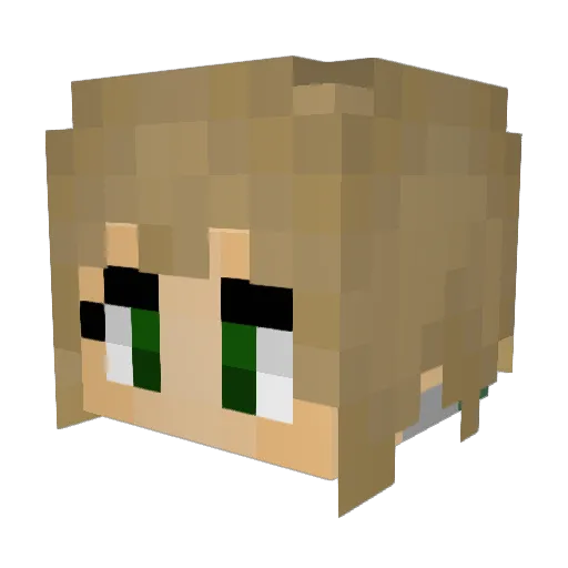 UltimateMayhemii Minecraft avatar head, 3D render