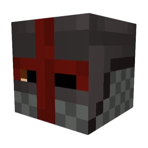 UltimateRuffles0 Minecraft avatar head, 3D render