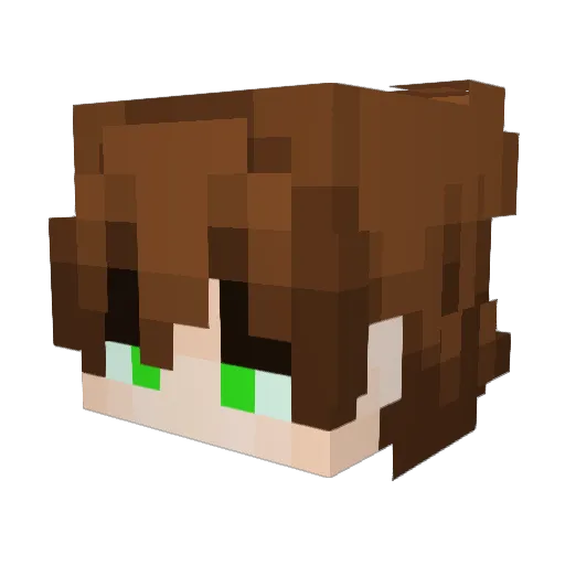 Ultimate_Dadzawa Minecraft avatar head, 3D render