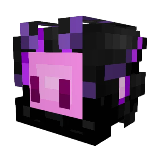 Ultimaton Minecraft avatar head, 3D render