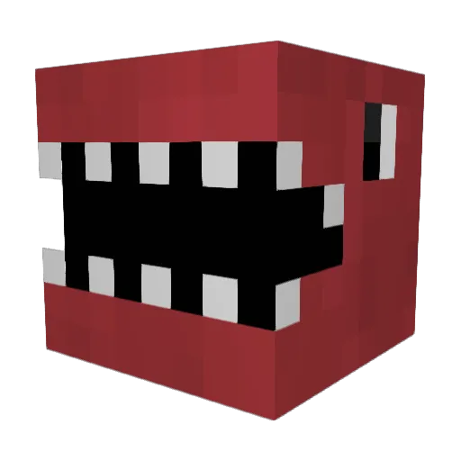UltraAmerican_ Minecraft avatar head, 3D render