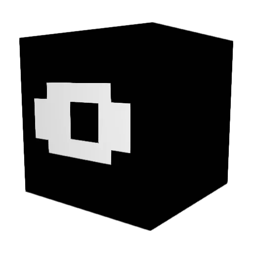 UltraDanteN Minecraft avatar head, 3D render