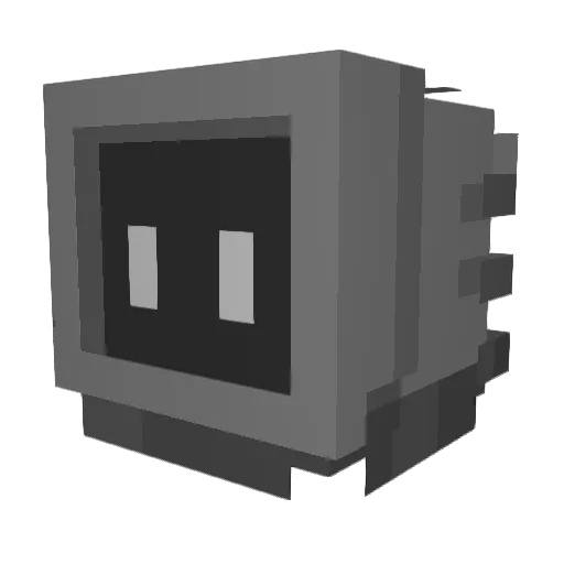 UltraFoot14 Minecraft avatar head, 3D render