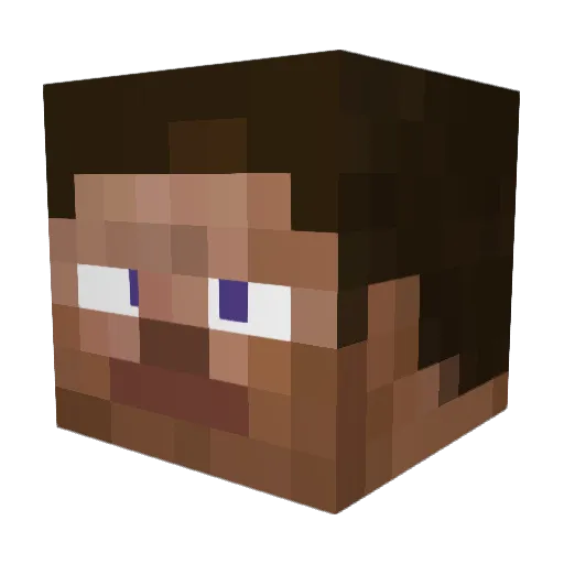UltraGaming313 Minecraft avatar head, 3D render
