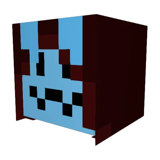 UltraNrArn Minecraft avatar head, 3D render