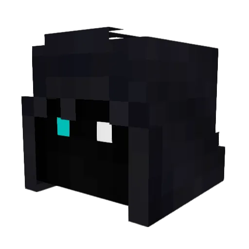 Ultra_79 Minecraft avatar head, 3D render