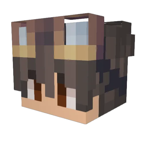 Ultra_Dude22 Minecraft avatar head, 3D render