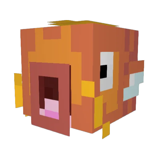 Ultrabuilder24 Minecraft avatar head, 3D render