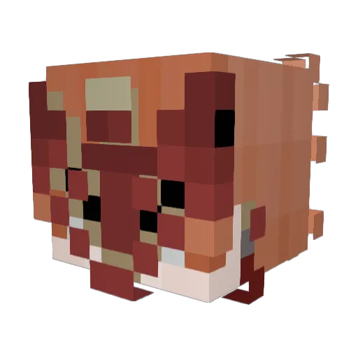 Ultrakatze22 Minecraft avatar head, 3D render