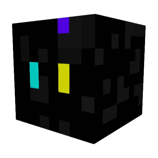 Ultramassao Minecraft avatar head, 3D render