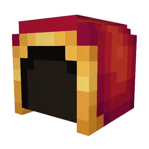 Ultranostalgic Minecraft avatar head, 3D render