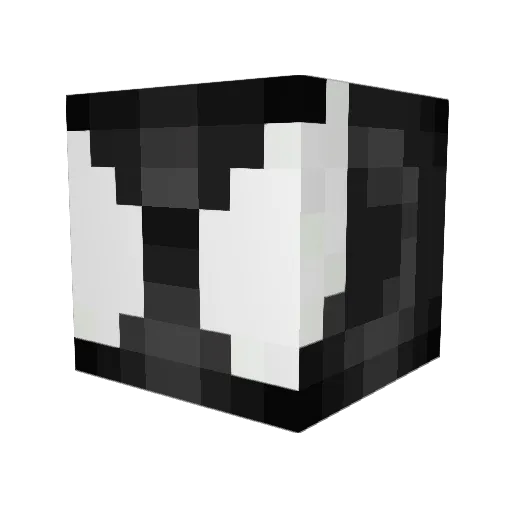 Ultrimator Minecraft avatar head, 3D render