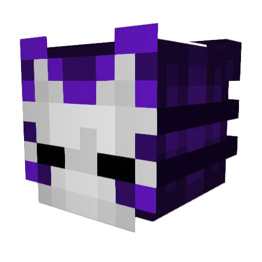 UltroEX Minecraft avatar head, 3D render