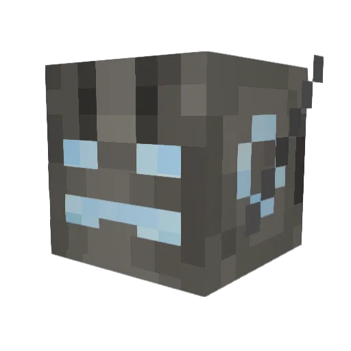 Ultron_sentry Minecraft avatar head, 3D render