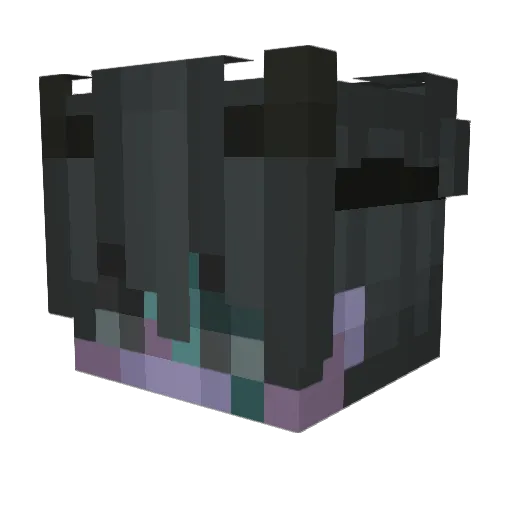 Ultyss Minecraft avatar head, 3D render