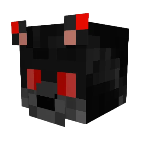 Ulve_Ungen Minecraft avatar head, 3D render