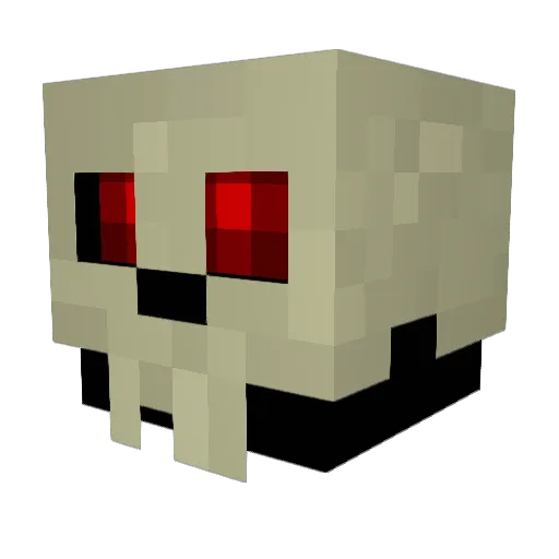 Ulysess Minecraft avatar head, 3D render