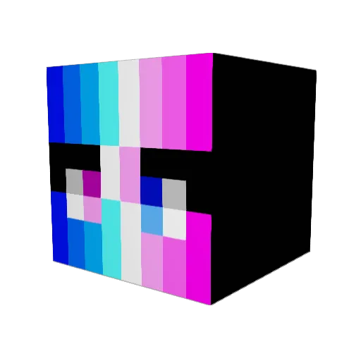 Ulysse1826 Minecraft avatar head, 3D render