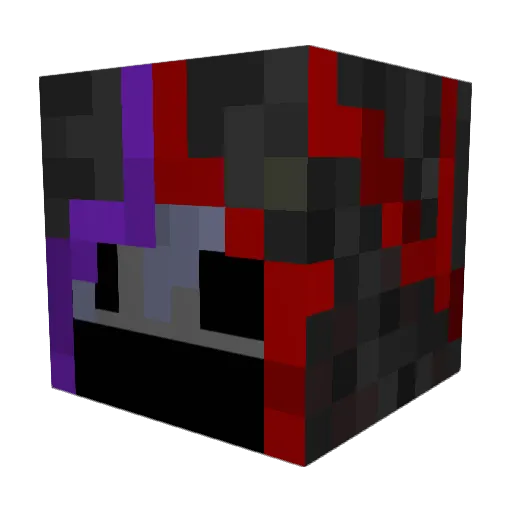 Umarak10000000 Minecraft avatar head, 3D render