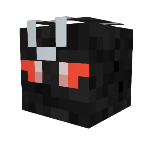 Umbr30n1965 Minecraft avatar head, 3D render