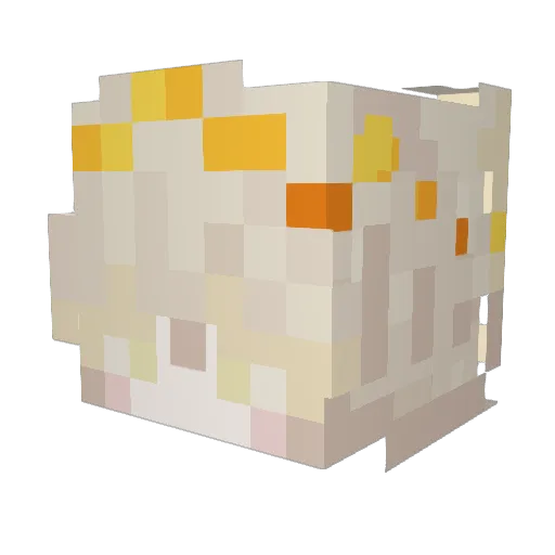 UmbraVlad7 Minecraft avatar head, 3D render