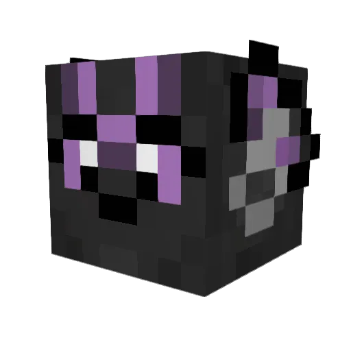 UmbreonPaws Minecraft avatar head, 3D render