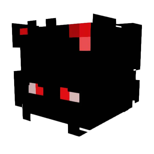 Umbreonxy Minecraft avatar head, 3D render