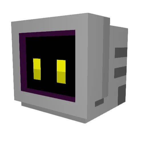 UmeunK Minecraft avatar head, 3D render