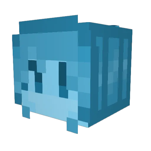 UmpkinMint Minecraft avatar head, 3D render