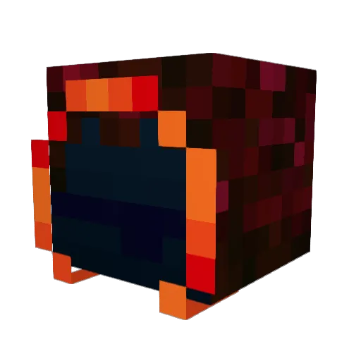 Umricom Minecraft avatar head, 3D render